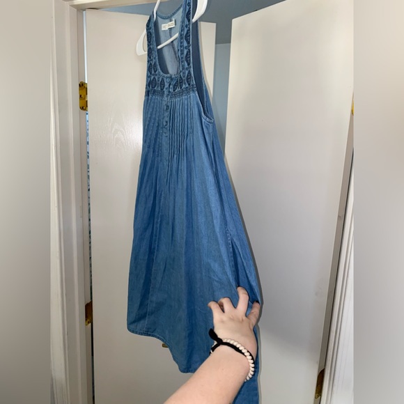 Volcom faux denim dress WITH POCKETS - Picture 4 of 4